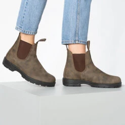 Blundstone 585 Rustic Brown Leather (550 Series) Chelsea Boots - Braun -OTTO Verkäufe 10275093 02