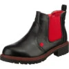 Red Love Chealsea Im Nappa Look, Easy Entry Chelsea Boots