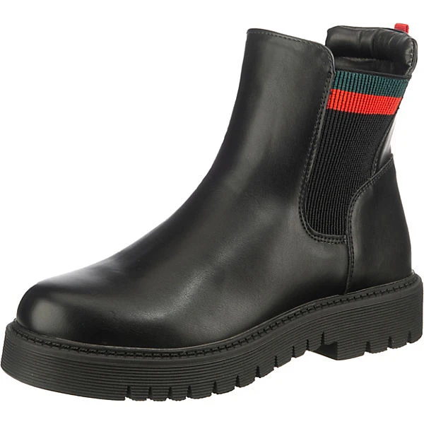 Color Detail Chelsea Boots - Schwarz 3 Color Detail Chelsea Boots - Schwarz
