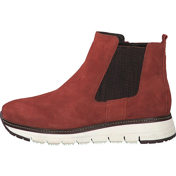 Tamaris Chelsea Boots - Rot/braun 4 Tamaris Chelsea Boots - Rot/braun – Bild 2