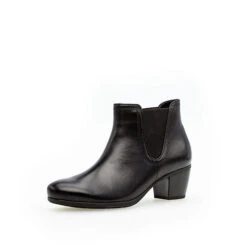 Gabor Chelsea Boots Glattleder Schwarz Chelsea Boots - Schwarz