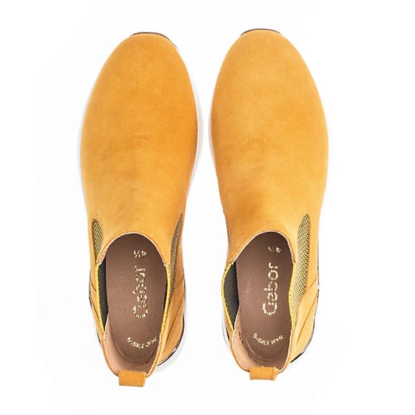Gabor Chelsea Boots Rauleder Gelb Chelsea Boots - Gelb 4 Gabor Chelsea Boots Rauleder Gelb Chelsea Boots - Gelb – Bild 2