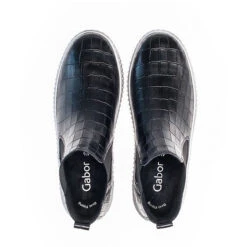 Gabor Chelsea Boots Leder Reptiloptik Schwarz Chelsea Boots - Schwarz -OTTO Verkäufe 16273699 02