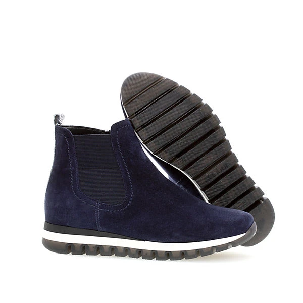 Gabor Comfort Chelsea Boots Rauleder Blau Chelsea Boots - Blau 7 Gabor Comfort Chelsea Boots Rauleder Blau Chelsea Boots - Blau – Bild 5