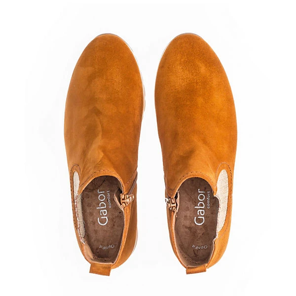 Gabor Comfort Chelsea Boots Rauleder Orange Chelsea Boots - Orange 4 Gabor Comfort Chelsea Boots Rauleder Orange Chelsea Boots - Orange – Bild 2