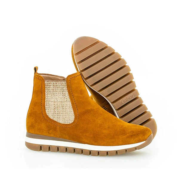 Gabor Comfort Chelsea Boots Rauleder Orange Chelsea Boots - Orange 7 Gabor Comfort Chelsea Boots Rauleder Orange Chelsea Boots - Orange – Bild 5