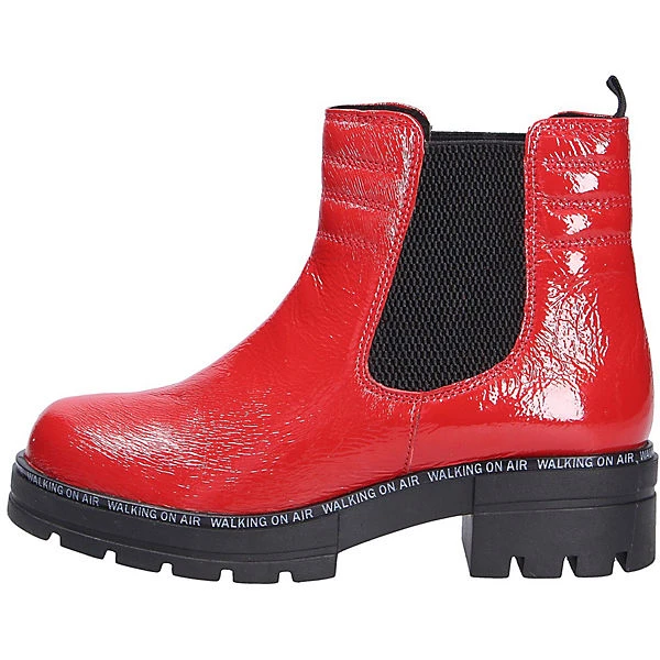 Caprice Damen Fashion Stiefelette Chelsea Boots - Rot 4 Caprice Damen Fashion Stiefelette Chelsea Boots - Rot – Bild 2