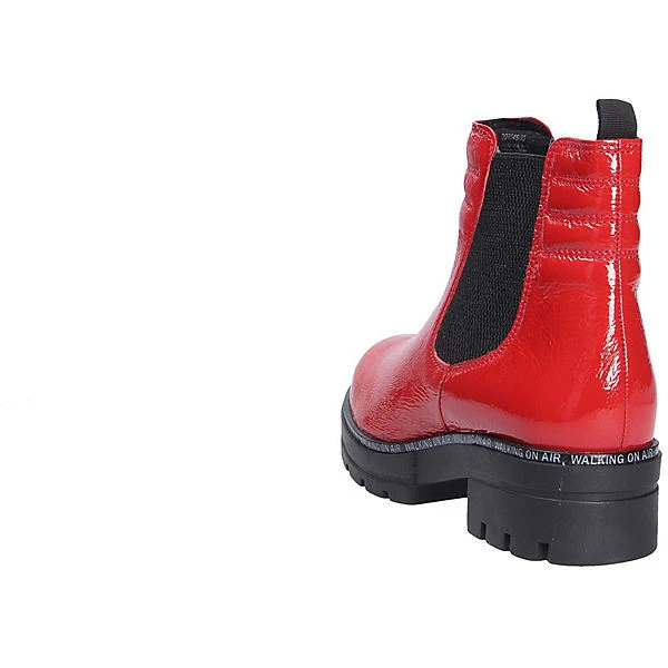 Caprice Damen Fashion Stiefelette Chelsea Boots - Rot 5 Caprice Damen Fashion Stiefelette Chelsea Boots - Rot – Bild 3