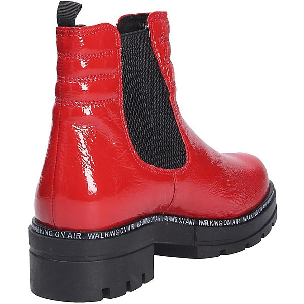 Caprice Damen Fashion Stiefelette Chelsea Boots - Rot 6 Caprice Damen Fashion Stiefelette Chelsea Boots - Rot – Bild 4