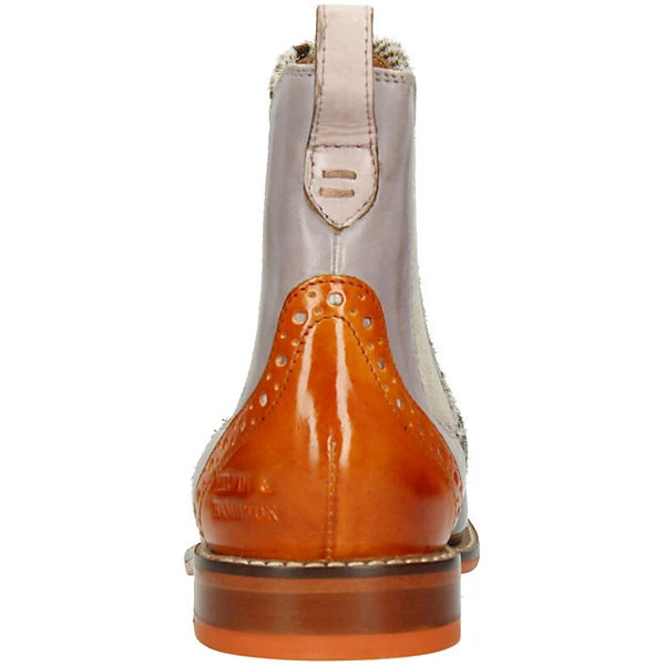 Selina 29 Chelsea Boots - Braun-kombi 6 Selina 29 Chelsea Boots - Braun-kombi – Bild 4