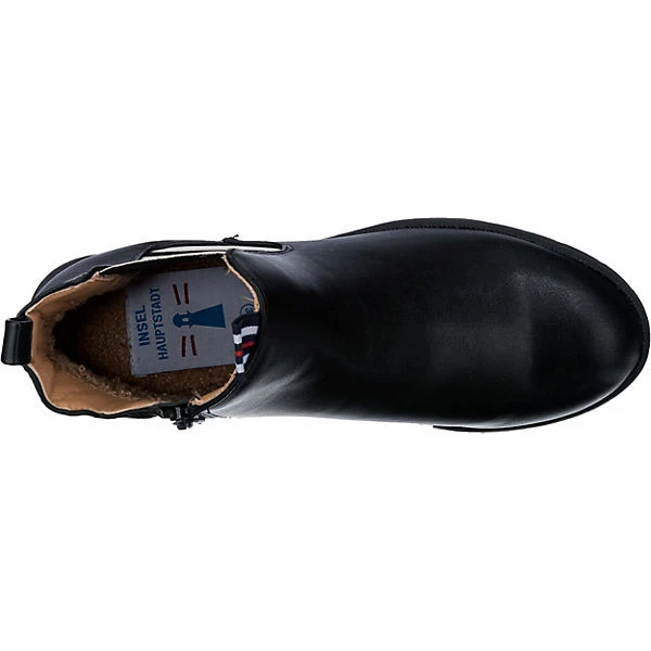 Maritimer Nappa Look Chelsea, Easy Entry Chelsea Boots - Schwarz 8 Maritimer Nappa Look Chelsea, Easy Entry Chelsea Boots - Schwarz – Bild 6