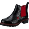 Red Passion Chelsea Boots Floral Chelsea Boots - Schwarz