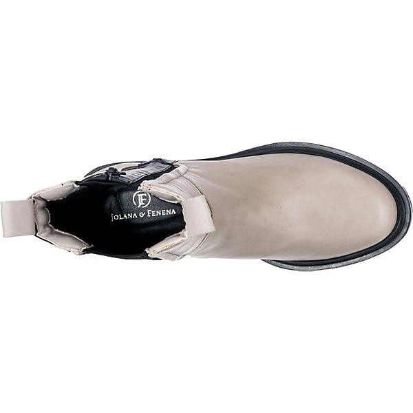 J&F Chelsea Boots Mit Zipdetail - Hellgrau 8 J&F Chelsea Boots Mit Zipdetail - Hellgrau – Bild 6