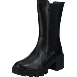 J&F Chelsea Boots High Mit Absatz