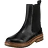 Shs0995 Chelsea Boot Waxed Leather Chelsea Boots - Schwarz