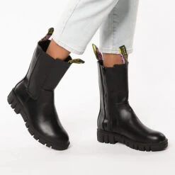 Combat High Fashion Chelsea Boots - Schwarz -OTTO Verkäufe 20030679 02