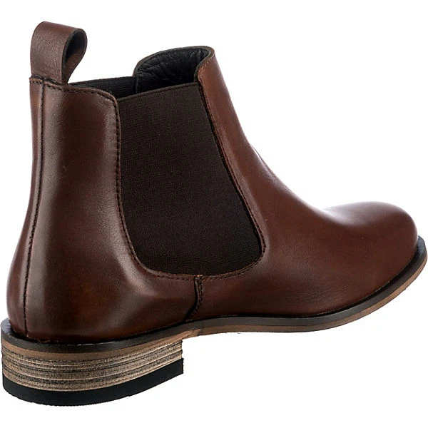 Flache Casual Leder Chelsea Boots 7 Flache Casual Leder Chelsea Boots – Bild 5