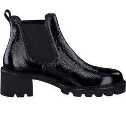 Paul Green Knautschlack Schwarz Chelsea Boots -OTTO Verkäufe 20206378 04