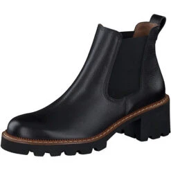 Paul Green Major Calf Black Chelsea Boots