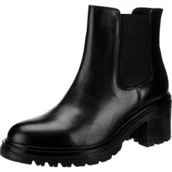 Geox D Damiana Chelsea Boots - Schwarz