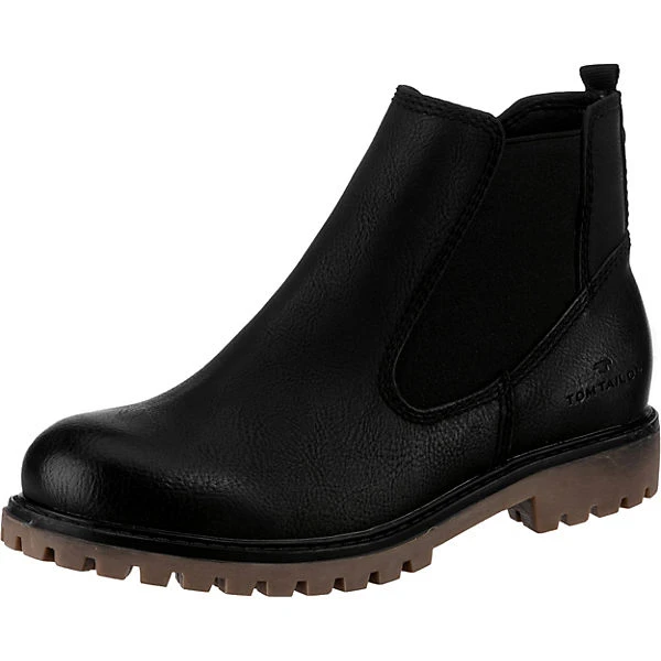 Tom Tailor Chelsea Boots - Schwarz 3 Tom Tailor Chelsea Boots - Schwarz