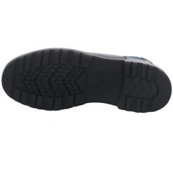 Geox Andalo Chelsea Boots Glattleder Uni Chelsea Boots - Schwarz/blau