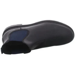 Geox Andalo Chelsea Boots Glattleder Uni Chelsea Boots - Schwarz/blau -OTTO Verkäufe 21864514 03