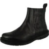 *art Damen Elegante Stiefelette Misano Chelsea 1733 Schwarz Black Leder Ankle Boots - Schwarz
