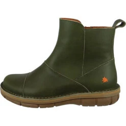 *art Damen Elegante Stiefelette Misano Chelsea 1730 Grün Kaki Leder Ankle Boots - Grün -OTTO Verkäufe 22162502 03