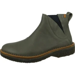 El Naturalista Damen Elegante Stiefelette Volcano Chelsea N5570 Grau Grey Leder Ankle Boots - Grau -OTTO Verkäufe 22175260 03