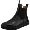 J&F Plateau Chelsea Boots - Schwarz