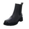 Ara Denver-St Chelsea Boots Veloursleder Uni Chelsea Boots - Schwarz