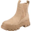 Buffalo Aspha Chelsea Mid Chelsea Boots - Beige