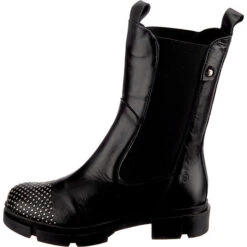 J&F Urban Chelsea Boots High - Schwarz/silber -OTTO Verkäufe 24693293 03