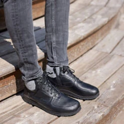 Schnürboots Herren Leder - Leder Stiefel Herren - Slip On Schuhe Herren Leder - Chelsea Boots Herren Leder Stiefeletten Herren Leder -OTTO Verkäufe 24770930 05