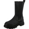 Buffalo Aspha Clf Rain Chelsea Hi Chelsea Boots - Schwarz