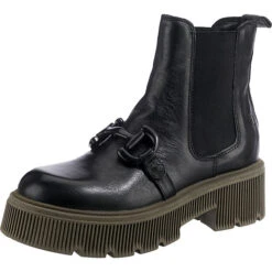 J&F Chelsea Boots - Schwarz