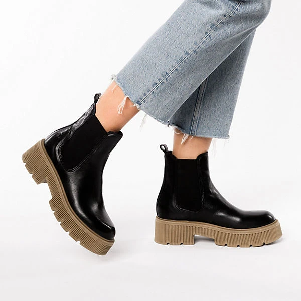 J&F Chelsea Boots - Schwarz 4 J&F Chelsea Boots - Schwarz – Bild 2