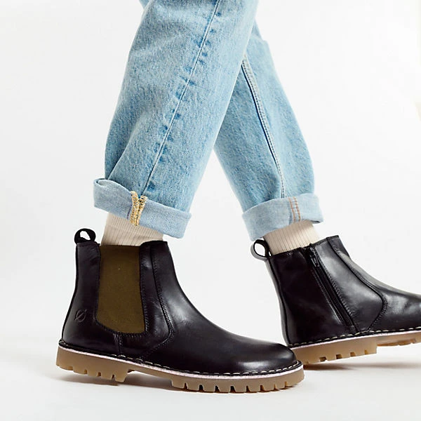 Comfort Echtleder Boot Chelsea Boots 4 Comfort Echtleder Boot Chelsea Boots – Bild 2