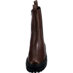 Fashion Leder High Boots Chelsea Boots - Braun -OTTO Verkäufe 25037486 04