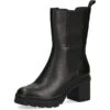 Caprice Black Nappa Chelsea Boots - Schwarz
