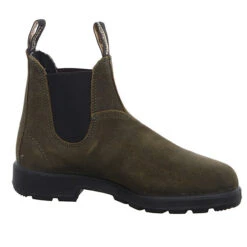 Blundstone Boots Pu/tpu-elastic Side V Cut Dark Olive Suede Chelsea Boots - Olive -OTTO Verkäufe 26221813 06
