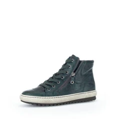 Gabor Schnürstiefelette Chelsea Boots - Grün