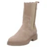 MJUS Chelsea Boots Leder-/Textilkombination Uni Chelsea Boots - Beige