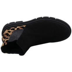 Chelsea Boots Leder-/Textilkombination Uni Chelsea Boots - Schwarz -OTTO Verkäufe 27136485 08