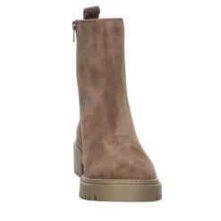 Unisa Damen Stiefeletten Schuhe Chelsea Boots Elegant Freizeit Veloursleder Uni Schnürstiefeletten - Taupe -OTTO Verkäufe 27185153 03