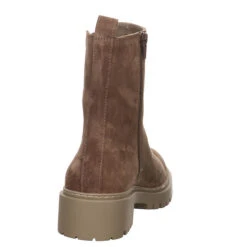 Unisa Damen Stiefeletten Schuhe Chelsea Boots Elegant Freizeit Veloursleder Uni Schnürstiefeletten - Taupe -OTTO Verkäufe 27185153 04