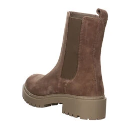 Unisa Damen Stiefeletten Schuhe Chelsea Boots Elegant Freizeit Veloursleder Uni Schnürstiefeletten - Taupe -OTTO Verkäufe 27185153 07