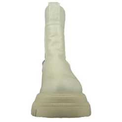 Buffalo Damen Sportliche Stiefelette Shade Sock Chelsea 1170155 Creme Cream Leder Mit Perfect Fit Durch Memory Foam Ankle Boots - Beige -OTTO Verkäufe 27213729 05