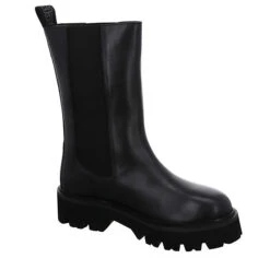 Blauer Elsie Chelsea Boots Leder-/Textilkombination Uni Chelsea Boots - Schwarz -OTTO Verkäufe 27299842 06